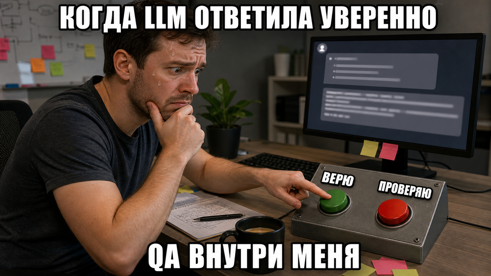 Когда LLM ответила уверенно, но QA всё равно проверяет